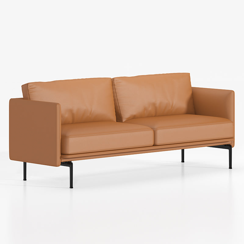 現代商務辦公室組合皮質梳化 Modern Office Combination Leather Sofa 香港辦公室傢俬及設計工程中心 Branding Works Furniture & Office Design