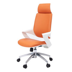 舒適現代皮款辦公椅 Comfortable Modern Leather Office Chair 香港辦公室傢俬及設計工程中心 Branding Works Furniture & Office Design
