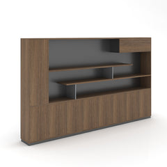 設計感辦公室文件木製櫃 Stylish Office Wooden Cabinet 香港辦公室傢俬及設計工程中心 Branding Works Furniture & Office Design