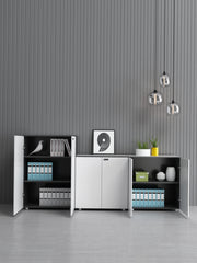 辦公室可組合文件收納木製櫃 Office Combination File Storage Wooden Cabinet 香港辦公室傢俬及設計工程中心 Branding Works Furniture & Office Design