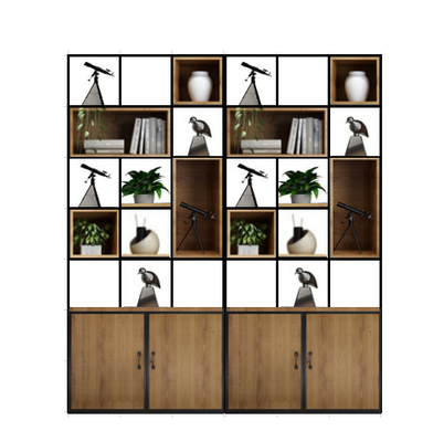 時尚木製儲物櫃 Stylish Wooden Cabinet 香港辦公室傢俬及設計工程中心 Branding Works Furniture & Office Design