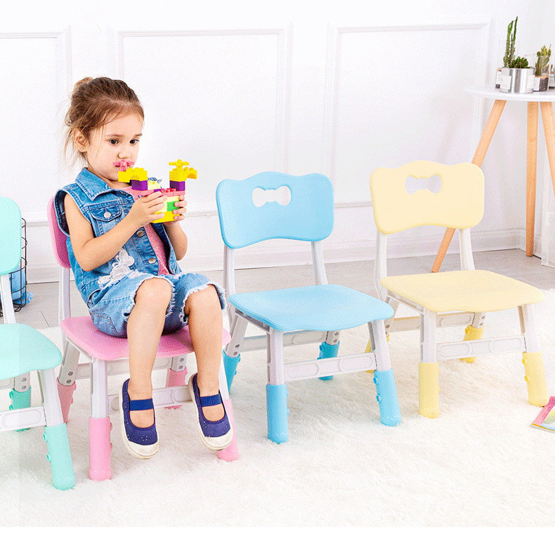 多色兒童升降椅 Colorful Adjustable Chair 香港辦公室傢俬及設計工程中心 Branding Works Furniture & Office Design