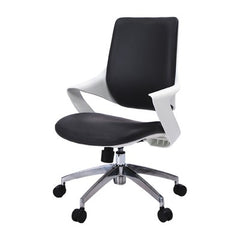舒適現代皮款辦公椅 Comfortable Modern Leather Office Chair 香港辦公室傢俬及設計工程中心 Branding Works Furniture & Office Design