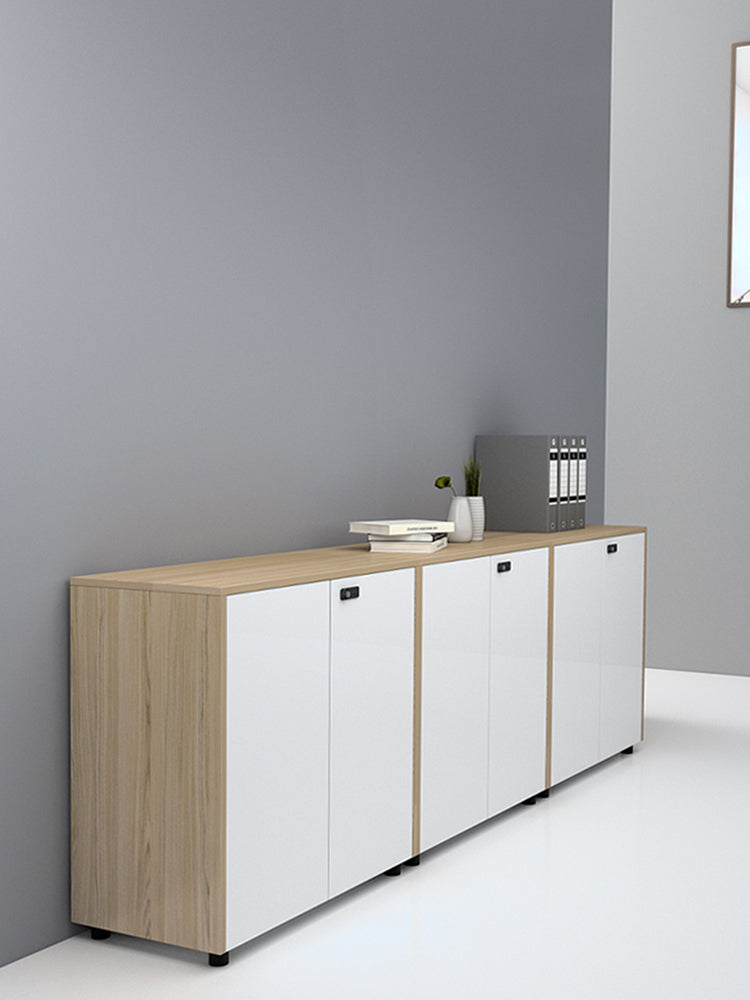 辦公室可組合文件收納木製櫃 Office Combination File Storage Wooden Cabinet 香港辦公室傢俬及設計工程中心 Branding Works Furniture & Office Design