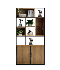 時尚木製儲物櫃 Stylish Wooden Cabinet 香港辦公室傢俬及設計工程中心 Branding Works Furniture & Office Design