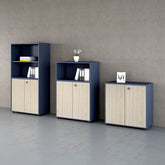 辦公室文件組合儲物木製櫃 Office Combination Wooden Cabinet 香港辦公室傢俬及設計工程中心 Branding Works Furniture & Office Design
