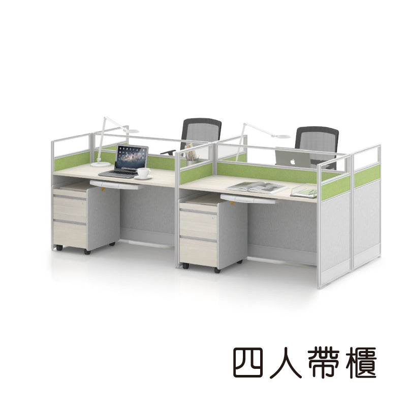 落地屏風辦公枱 Classic Office Desk Branding Works Furniture & Office Design