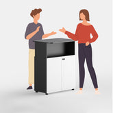 機械鎖儲物櫃 Cabinet w/lock 香港辦公室傢俬及設計工程中心 Branding Works Furniture & Office Design