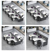 L型辦公枱 辦公檯 寫字檯 工作檯 E1 環保板材 板腳 上線 屏風 側櫃 L-Shape Office Desk staff desk table workstation office furniture