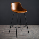 高 人造皮 仿皮 鋼腳 吧椅 high bar chair furniture