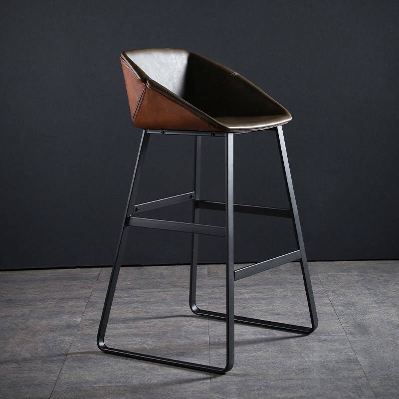 高 人造皮 仿皮 鋼腳 吧椅 high bar chair furniture