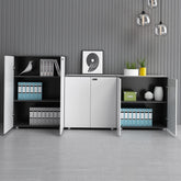 辦公室可組合文件收納木製櫃 Office Combination File Storage Wooden Cabinet 香港辦公室傢俬及設計工程中心 Branding Works Furniture & Office Design