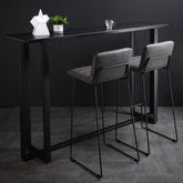 雲石酒吧桌椅 Marble High Tables and Chairs 香港辦公室傢俬及設計工程中心 Branding Works Furniture & Office Design