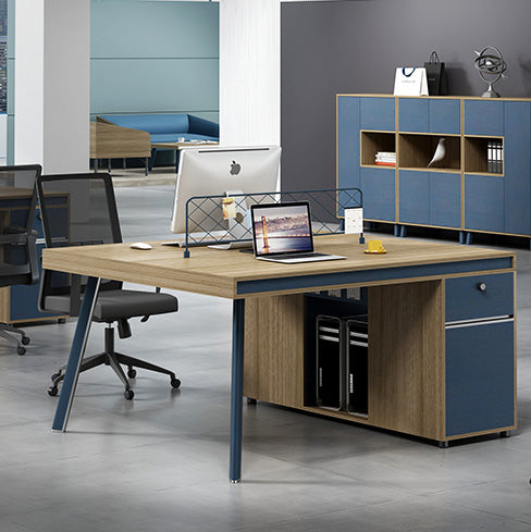 辦公檯 寫字檯 工作檯 E1 環保板材 鋼腳 板腳 上線 側櫃 staff desk table workstation office furniture