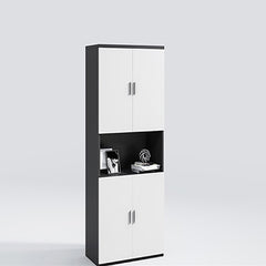 白色時尚木製櫃 Fashionable White Wooden Cabinet 香港辦公室傢俬及設計工程中心 Branding Works Furniture & Office Design
