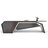 時尚 木面 老闆桌 辦公室 簡約 現代 辦公家具 單人 經理桌 主管 辦公桌 組合 辦公 executive desk