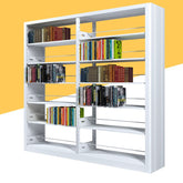 學校圖書館書架 School Library Bookshelf 香港辦公室傢俬及設計工程中心 Branding Works Furniture & Office Design