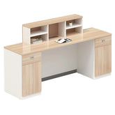 接待處家具 傢俱 傢俬 櫃枱 前台 E1 環保板材 板腳 Reception table desk counter furniture
