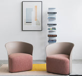 北歐 簡約 沙發椅 沙發 時尚 清新 整潔 小而精巧 小戶型 輕鬆駕馭 百搭 造型 設計感 棉麻材質 安全可靠 結實 承重力強 厚實 高回彈海綿