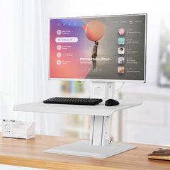 站立式升降工作台 Laptop desktop Stand 香港辦公室傢俬及設計工程中心 Branding Works Furniture & Office Design
