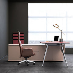 幾何款行政枱 Geometry Executive Desk 香港辦公室傢俬及設計工程中心 Branding Works Furniture & Office Design
