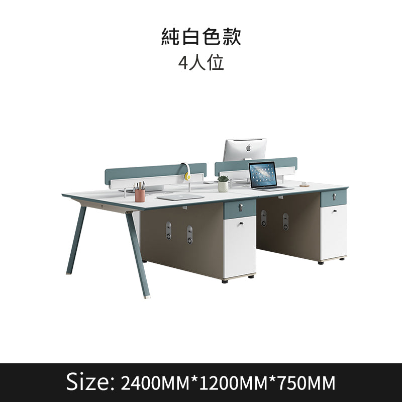小清新辦公枱 Simple Fashionable Office Desk 香港辦公室傢俬及設計工程中心 Branding Works Furniture & Office Design