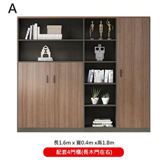 辦公室書架木櫃 Office Wooden Bookcase 香港辦公室傢俬及設計工程中心 Branding Works Furniture & Office Design