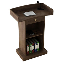 禮堂演講台 School Hall Wooden Podium 香港辦公室傢俬及設計工程中心 Branding Works Furniture & Office Design