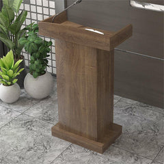 禮堂演講台 School Hall Wooden Podium 香港辦公室傢俬及設計工程中心 Branding Works Furniture & Office Design