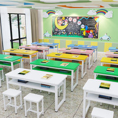 簡約清新學生桌 Simple Student Desk 香港辦公室傢俬及設計工程中心 Branding Works Furniture & Office Design