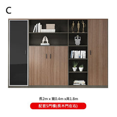 辦公室書架木櫃 Office Wooden Bookcase 香港辦公室傢俬及設計工程中心 Branding Works Furniture & Office Design
