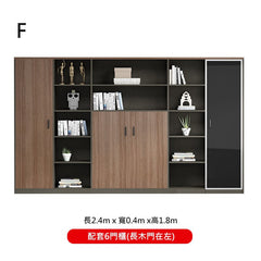 辦公室書架木櫃 Office Wooden Bookcase 香港辦公室傢俬及設計工程中心 Branding Works Furniture & Office Design