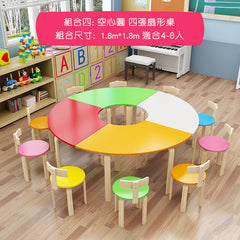 彩色幼稚園桌 Colorful Kindergarden Desk 香港辦公室傢俬及設計工程中心 Branding Works Furniture & Office Design
