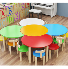 彩色幼稚園桌 Colorful Kindergarden Desk 香港辦公室傢俬及設計工程中心 Branding Works Furniture & Office Design