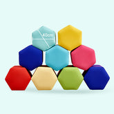 多色兒童沙發凳 Colorful Sofa Stool 香港辦公室傢俬及設計工程中心 Branding Works Furniture & Office Design