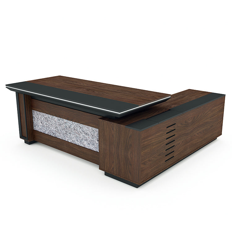 主管檯 E1 環保板材 鋼腳 實木腳 板腳 側櫃 executive manager boss table desk furniture