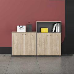 office interior design furniture cabinet wooden file 辦公室 家具 儲物櫃 文件櫃 資料櫃 簡約 趟門 設計 收納櫃 組合櫃 木製櫃