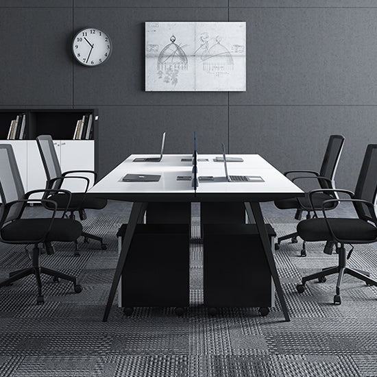 辦公檯 寫字檯 工作檯 E1 環保板材 鋼腳 屏風 時尚百搭 staff desk workstation office furniture