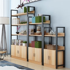 簡約文青風木制架 (含櫃) Simple Fashionable Bookcase (with cabinet)