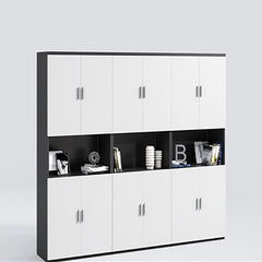 白色時尚木製櫃 Fashionable White Wooden Cabinet 香港辦公室傢俬及設計工程中心 Branding Works Furniture & Office Design