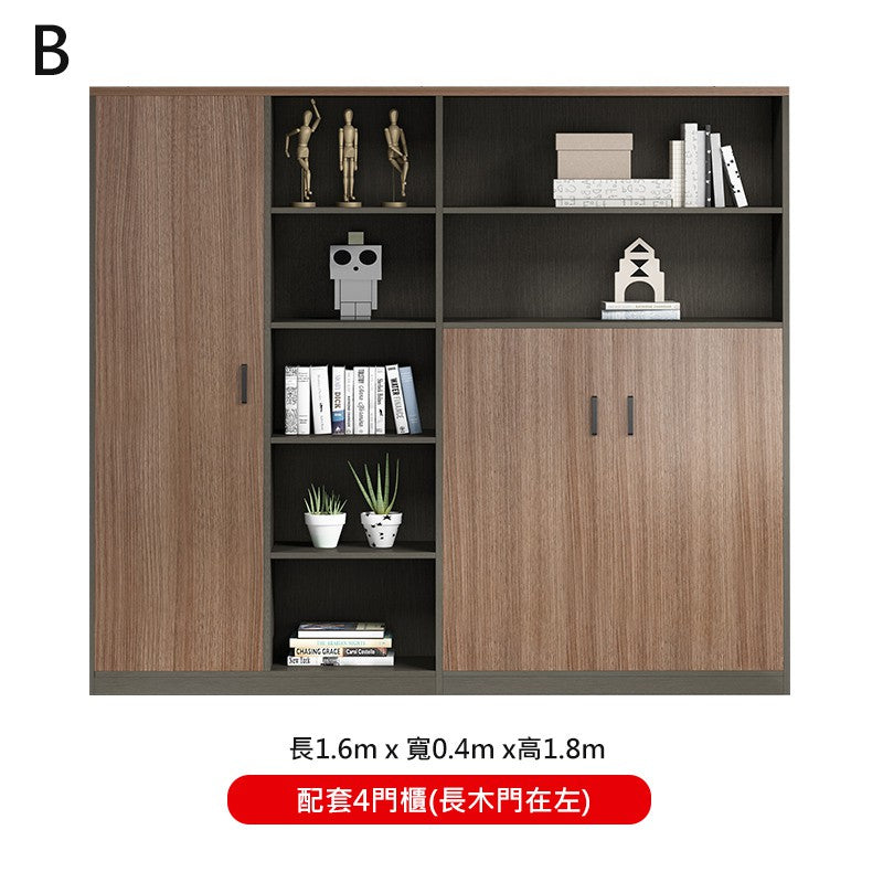辦公室書架木櫃 Office Wooden Bookcase 香港辦公室傢俬及設計工程中心 Branding Works Furniture & Office Design